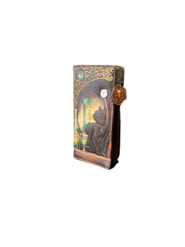 Lisa Parker "Absinth" Embossed purse