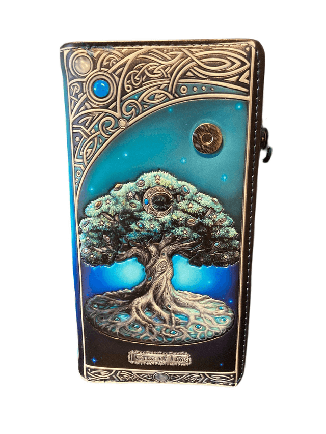 Nemesis Now Tree of Life Embossed Purse