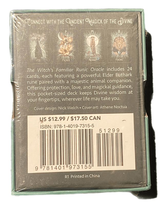 The Witches Familiar Runic Oracle
