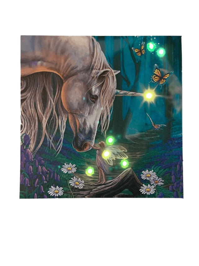 Lisa Parker Light up Canvas "Fairy Whispers"