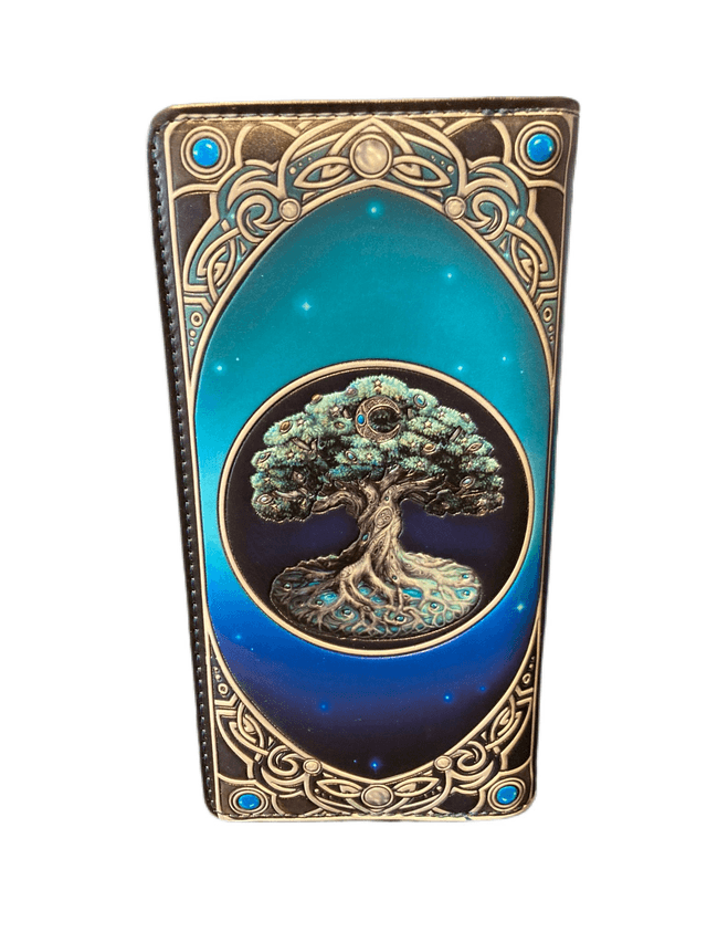 Nemesis Now Tree of Life Embossed Purse