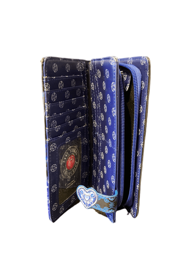 Solace Embossed purse by Anne Stokes
