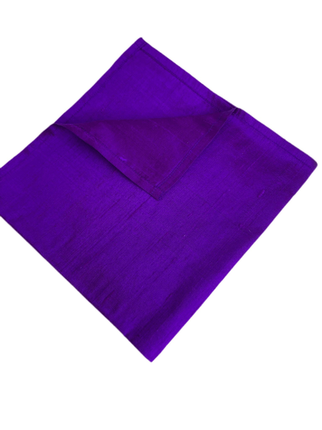 Purple 100 % Silk Reading Cloth