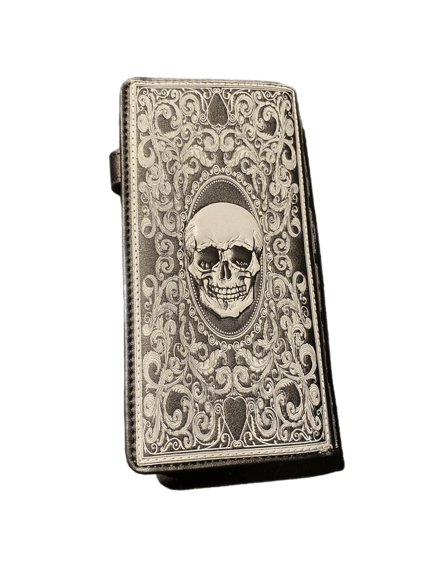 Skull Tarot embossed purse by Nemesis Now