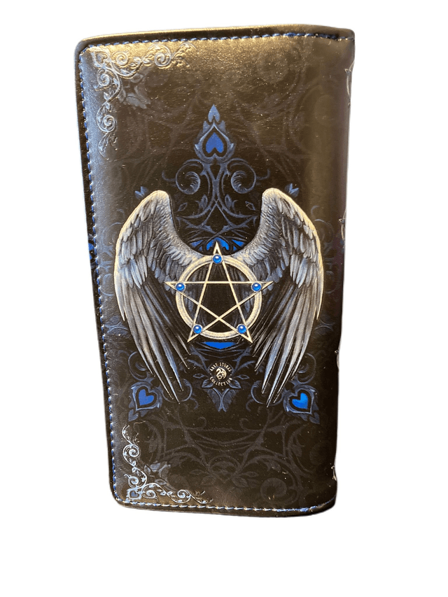 Raven Embossed purse by Anne Stokes