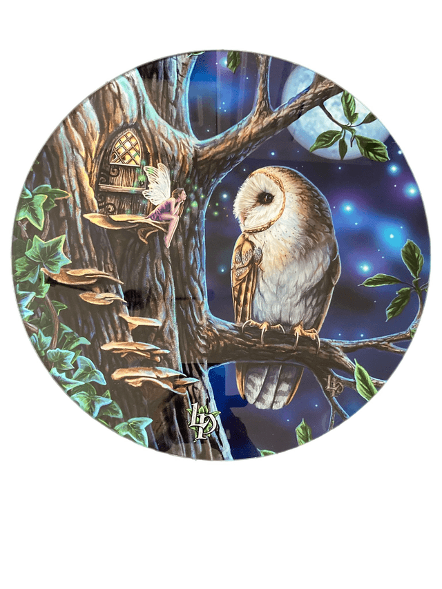 Lisa Parker "Fairy Tales " Glass side table