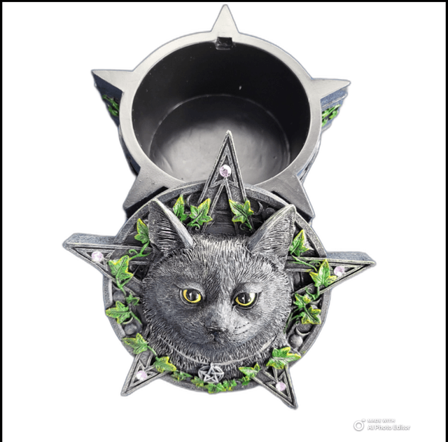 "Charmed one" trinket box