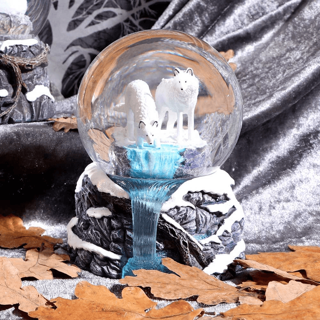 Warriors of the winter Snow Globe 