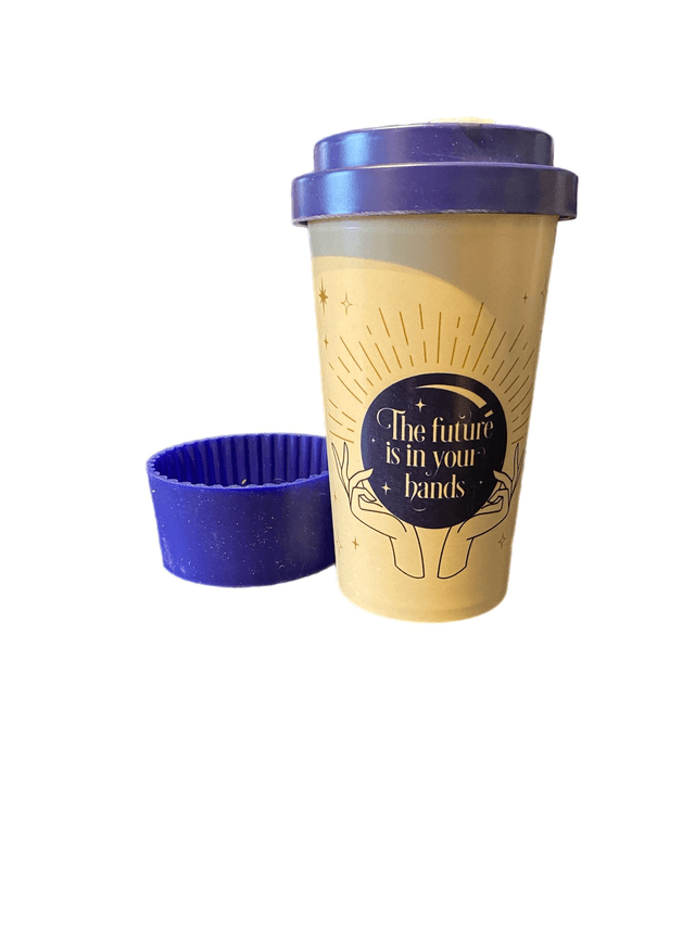 Fortune Teller Bamboo Reusable Travel  Mug 