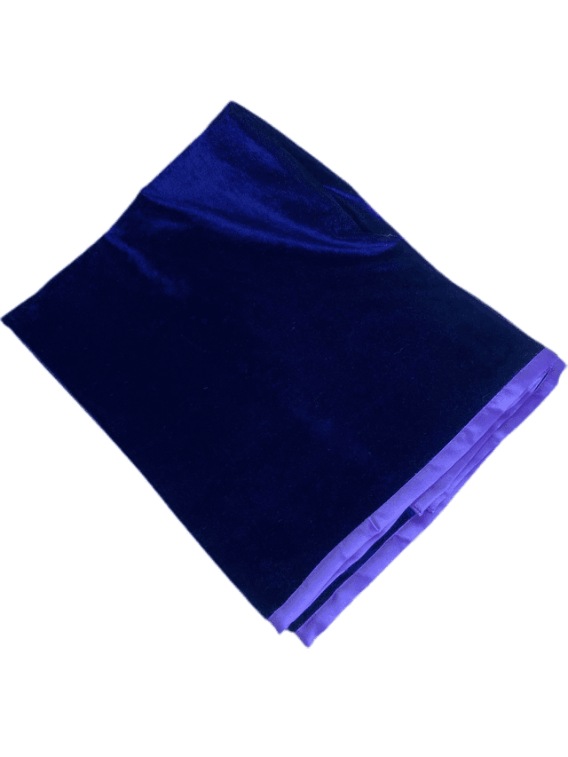 Reading Cloth Deep purple and lilac
