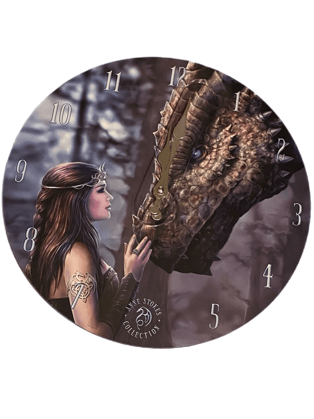 Anne Stokes &quot;Once Upon A Time &quot; Clock