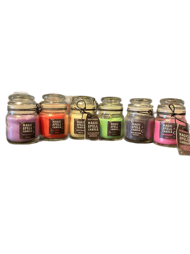 Spell Candle Jars 