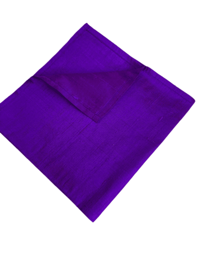Purple 100 % Silk Reading Cloth